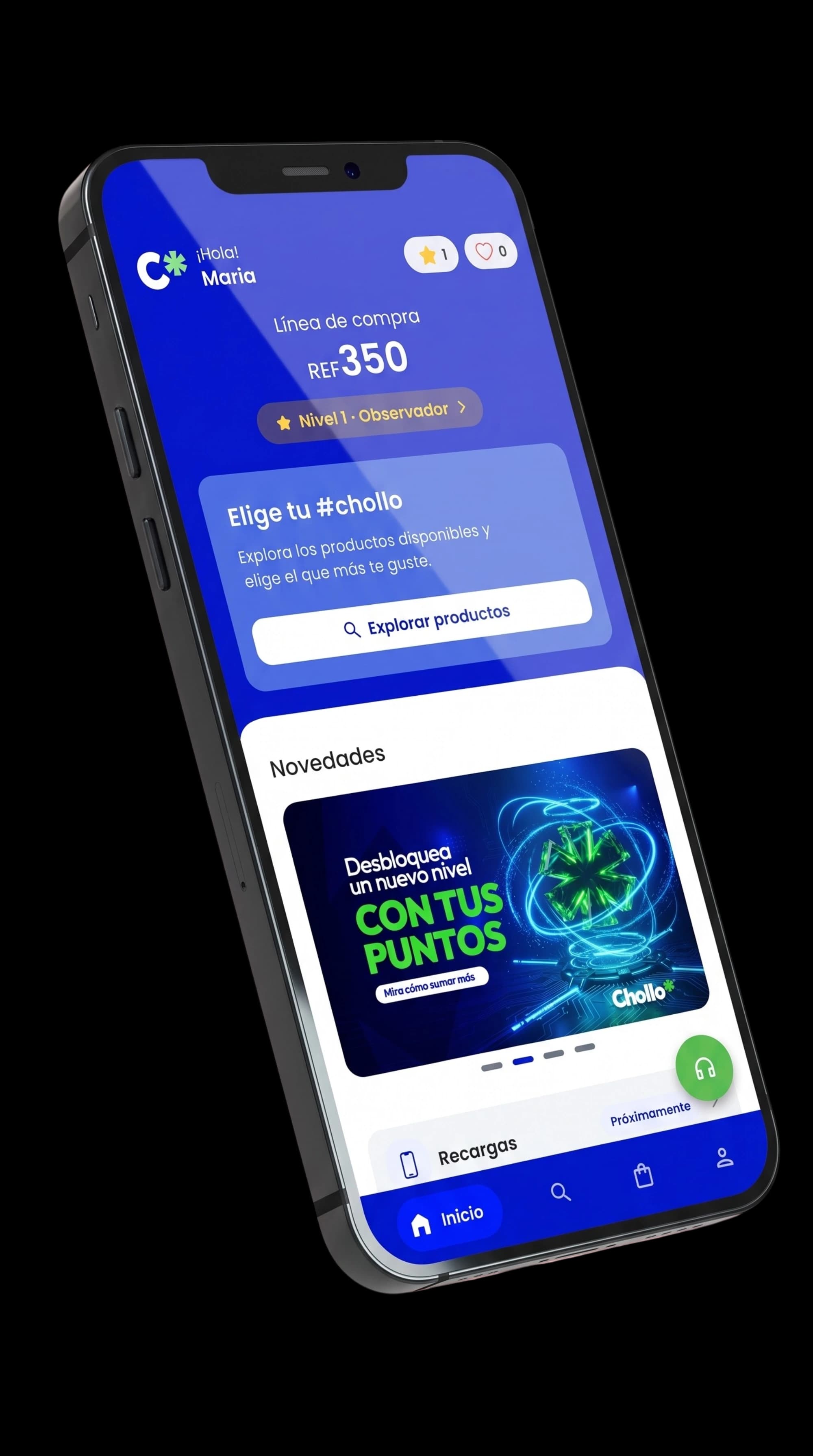 Chollo App Móvil
